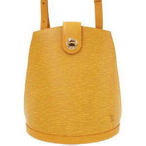 Louis Vuitton Epi Leather Cluny Shoulder Bag Black